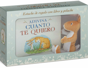 Adivina cuánto te quiero + peluche