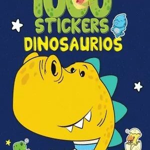 1000 stickers dinosaurios